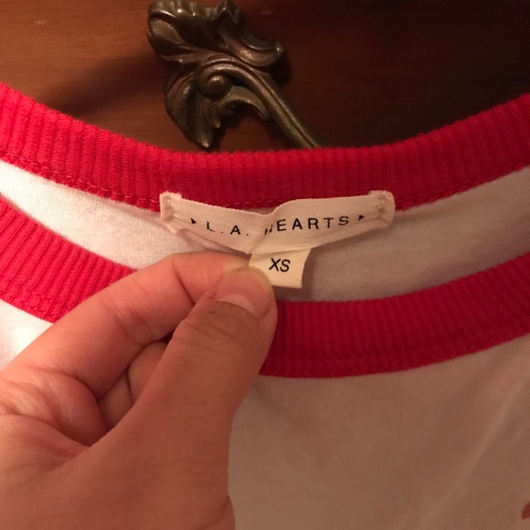 USA Cropped Ringer Tee - Picture 4 of 4